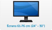 Écrans 61-76 cm (24'' - 30'')